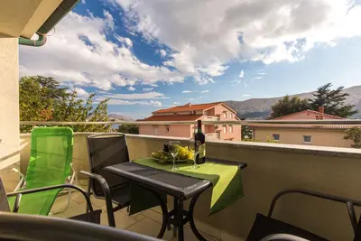 Appartement de vacances avec balcon et air conditionné