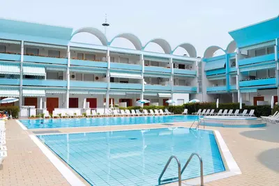 Image de Appartement de vacances avec air conditionné et balcon