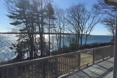 Image de Maison de Waterfront sur Muscongus Sound, Round Pond