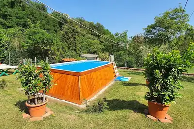 Image de Belle maison de vacances privée avec Wifi, piscine privée, Tv, animaux admis et parking