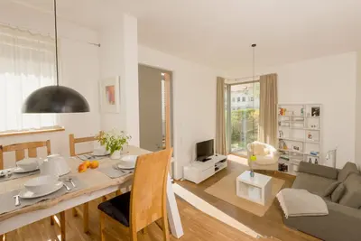 Appartement dans une maison d'architecte moderne près de l'Elbe