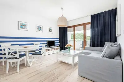Appartement Chełmońskiego 4c / 10 avec 1 chambre à coucher