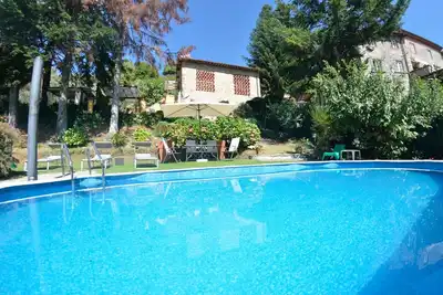 Image de Maison de vacances privée avec climatisation, bain à remous, Wifi, piscine privée, Tv, terrasse