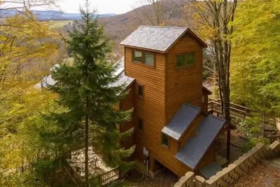 Image de Vous cherchez une chambre avec vue! Nouveau bien locatif! Jacuzzi avec vue!