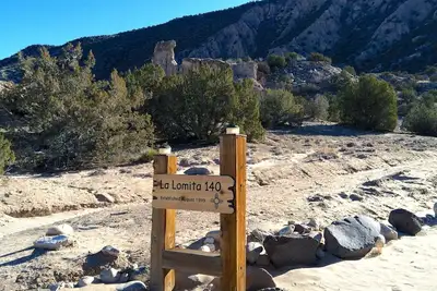 Image de La Lomita, cachette tranquille, grand ciel, nourriture du nord du Nm, spa, ski, randonnée, radeau