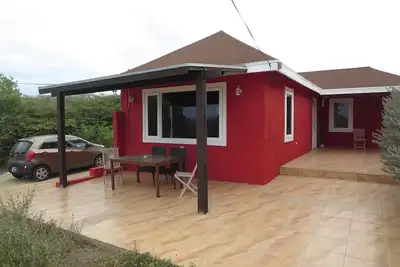 Image de La Maison Rouge à Sero Colorado pour Beach- Kite Surf et les amateurs de plongée sous-marine