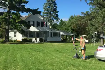 Image de Bienvenue à un point de repère sur Madeline Island