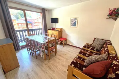 Image de Appartement cosy 4/6 pers, balcon Est, centre-station, proche pistes et commerces