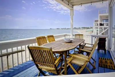 Image de Direct Plage Propriété Sur Long Island Sound