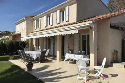 Image de Villa climatisée située sur la Côte d'Azur et surplombant la Méditerranée