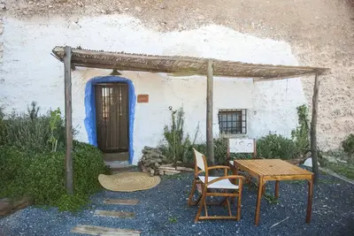 Grotte d'Almendro dans le complexe Balcones de Piedad, Guadix. Grenade. Pour 4 personnes.