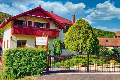 Image de Appartement au Rennsteig, situé directement à Eisenach, sur le versant sud de la Wartburg