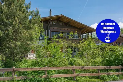 Image de Cozy vacation apartment with large garden seating area, near the Chuenisbergli.