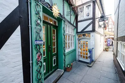 Image de \"Maison de mariage\": votre lieu de séjour romantique dans la vieille ville de Brême