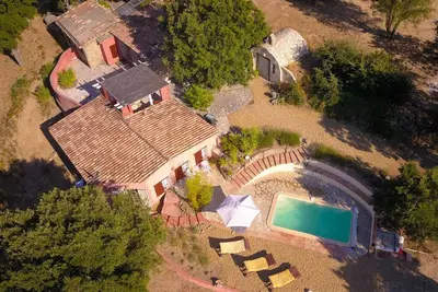 Maison de vacances dans les collines de la Côte d'Azur