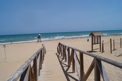 Image de Maison 6 pers, a 700m de la plage dans résidentiel avec piscine