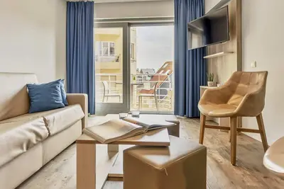Image de Appartement familial sur la digue de Blankenberge. Animaux de compagnie acceptés