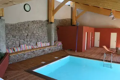 Image de Gîte écologique- 4 étoiles 1055 m2 de plain-pied- Piscine chauffée 4 pers. Wifi