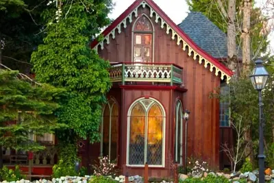 Image de Luxueux chalet victorien dans la ville historique de Gold Country