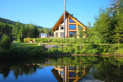 Image de Villa du Renard – Le bon goût au Bas St-Laurent, avec Spa privé, accès au fleuve
