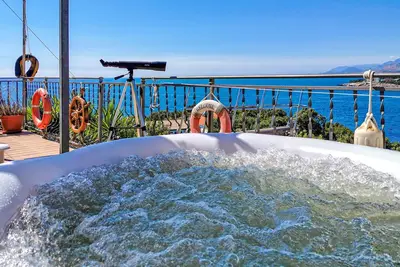 Image de Appartement Carpe Diem avec la meilleure vue sur la mer, Utjeha Monténégro, Méditerranée