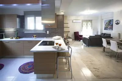 Image de Elena & Pelagia Luxury, Brand Νew Appartement à Réthymnon, Sea & Country side Voir