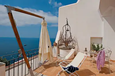 Image de Villa Stella est une charmante propriété à Positano, Côte Amalfitaine, avec une vue imprenable sur la mer 3 c