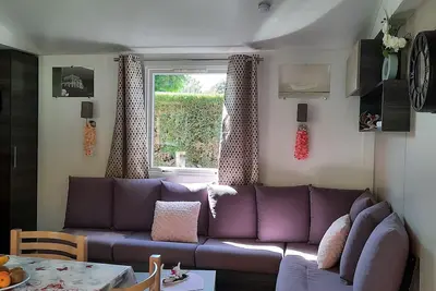 Image de mobil-home 6/8personnes. camping les charmettes lave linge