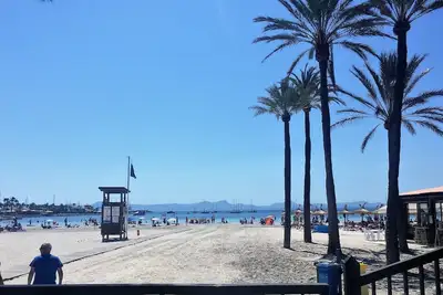 Image de Contemporain Appartement en face de la plage Alcudia