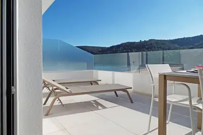 Image de Penthouse De Luxe 6p Terrasse 3ch 2sdb 5 M Plage Wifi Airco Sattv Garage Gratuit