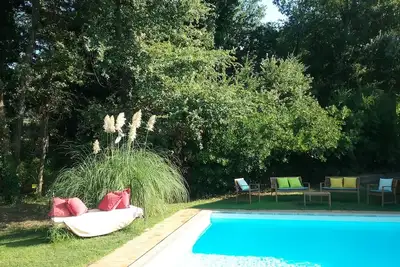 Maison confort, piscine  privée et chauffée, parc