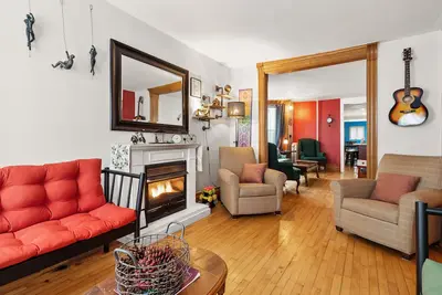 Image de Parking Pet Friendly 3bd 2. 5ba charmante maison au coeur de Jim Thorpe!