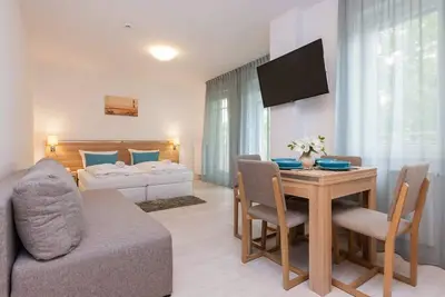 Studio Apartament Aquamarina C 40\/9 avec balcon