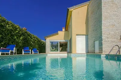 Image de Villa Lidija avec vue sur la mer à Porec