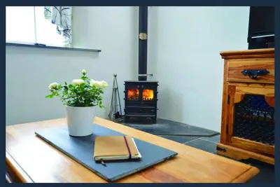 Image de New barn conversion on the North Cornwall coast near St Ives.