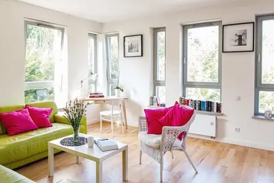 Appartement Bałtycka 11/21 avec chambre et balcon