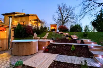 Image de Gîte dans les bois - Spa nordique & Nature