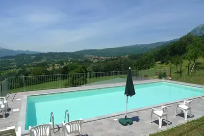 Ferme toscane 14x5m piscine privée, près du restaurant