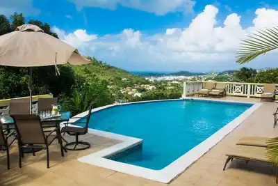 Image de Tout simplement céleste! ! ! De grandes propose des appartements indépendants avec piscine énorme