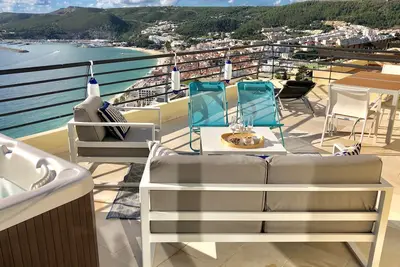 Image de Sky & Sea Appartement avec jacuzzi et grande terrasse vue imprenable sur la mer