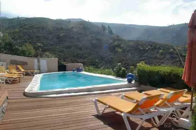 Image de Finca vacances Tenerife sud piscine vue mer
