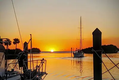 Image de La grande évasion dans le sud-ouest de la Floride sur le golfe entre Ft. Meyers et Punta G.
