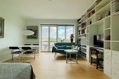 Image de Appartement à Copenhague avec 1 chambres à coucher, 2 couchages
