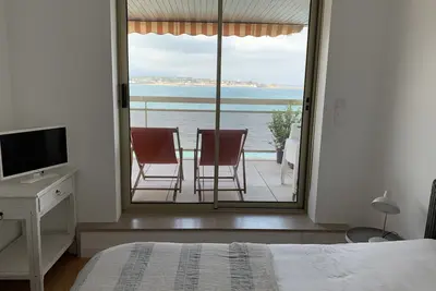 Image de Appartement standing, superbe vue sur baie St Jean de Luz, terrasse panoramique