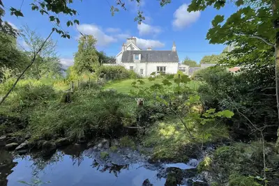 Image de Ferme de caractère traditionnelle donnant sur le Loch Awe et Ben Cruachan