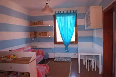 Image de Bagnaia, île d'Elbe, à 50 mètres de la plage, belle vue sur la mer.