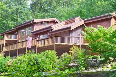 Image de Cadre idéal sur les berges de Big Fishing Creek. Près de Psu et Bucknell.