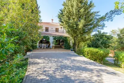 Maison de vacances avec grande piscine privée