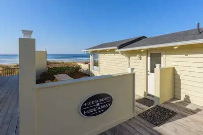 Image de Cottage face à l'océan avec accès à la plage privée à la plage de Heceta