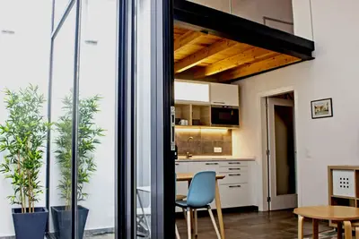 Image de Maison confortable pour les visites en famille.